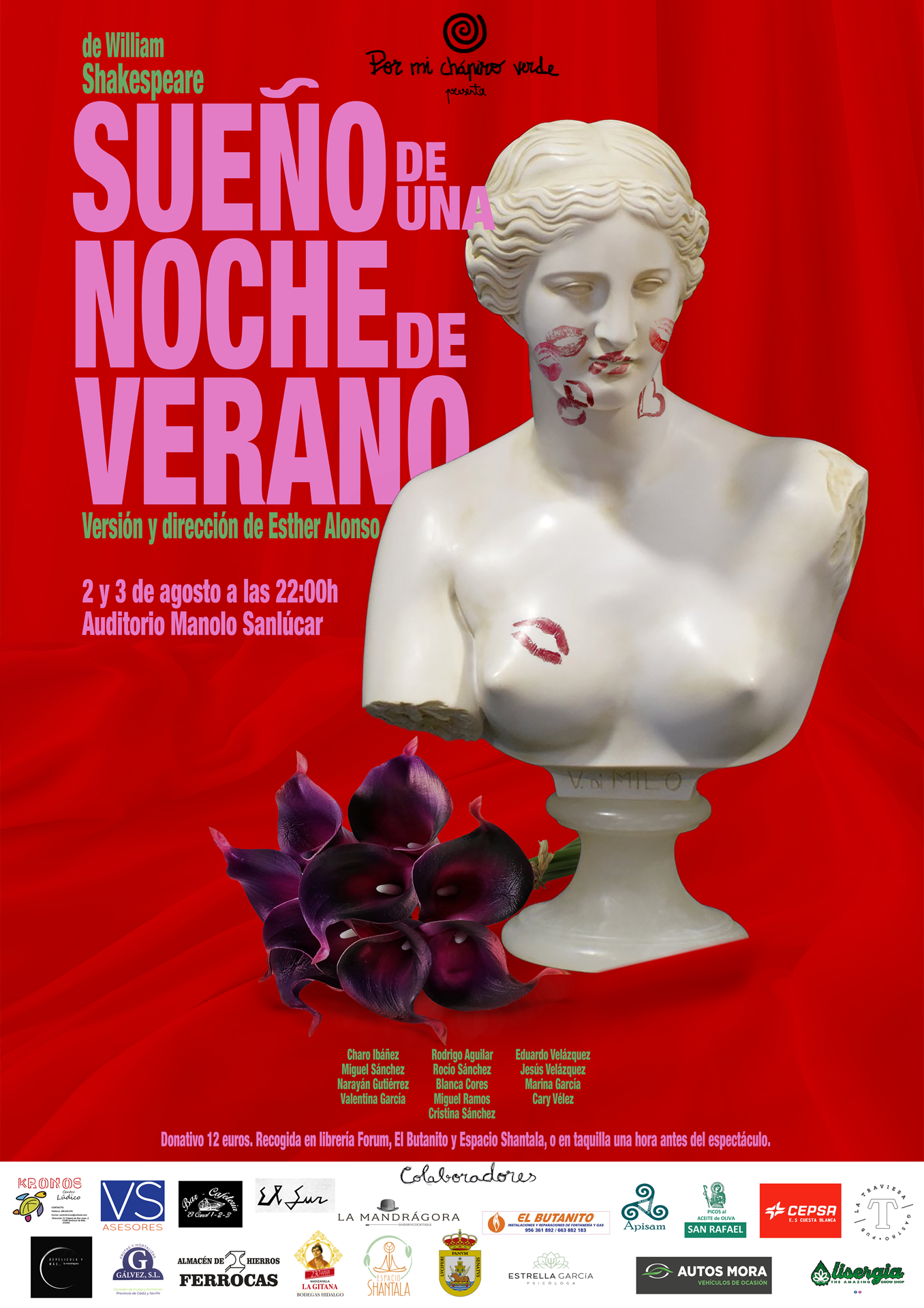 'Sueño de una noche de verano', de Shakespeare, en el Auditorio 'Manolo Sanlúcar'