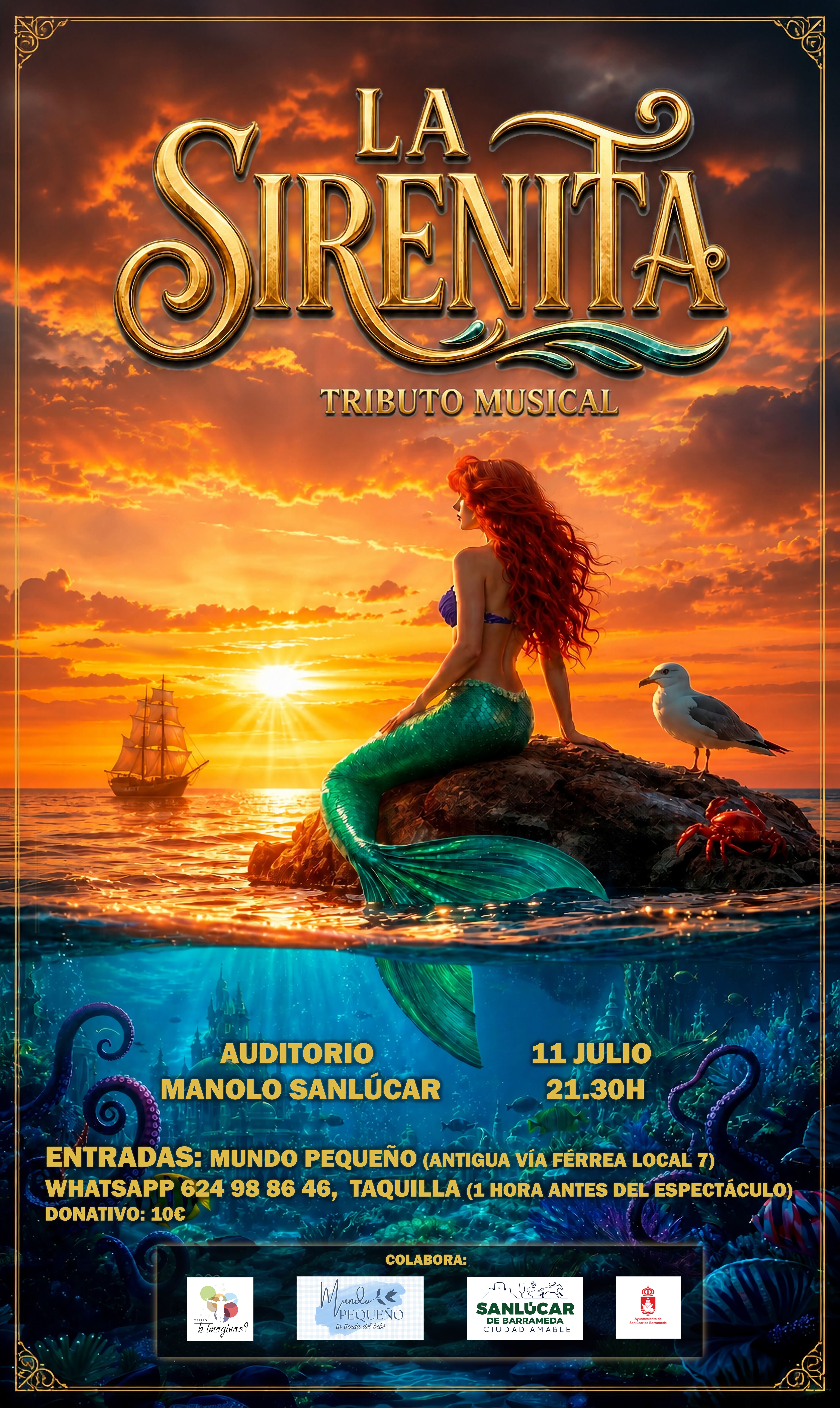 Tributo musical: 'La sirenita' 
