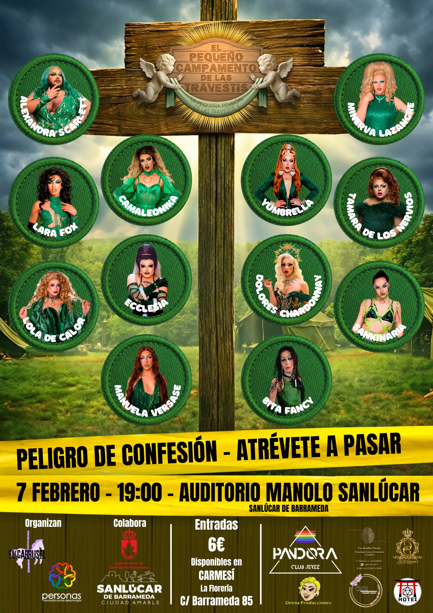 'Peligro de confesión' - Atrévete a pasar