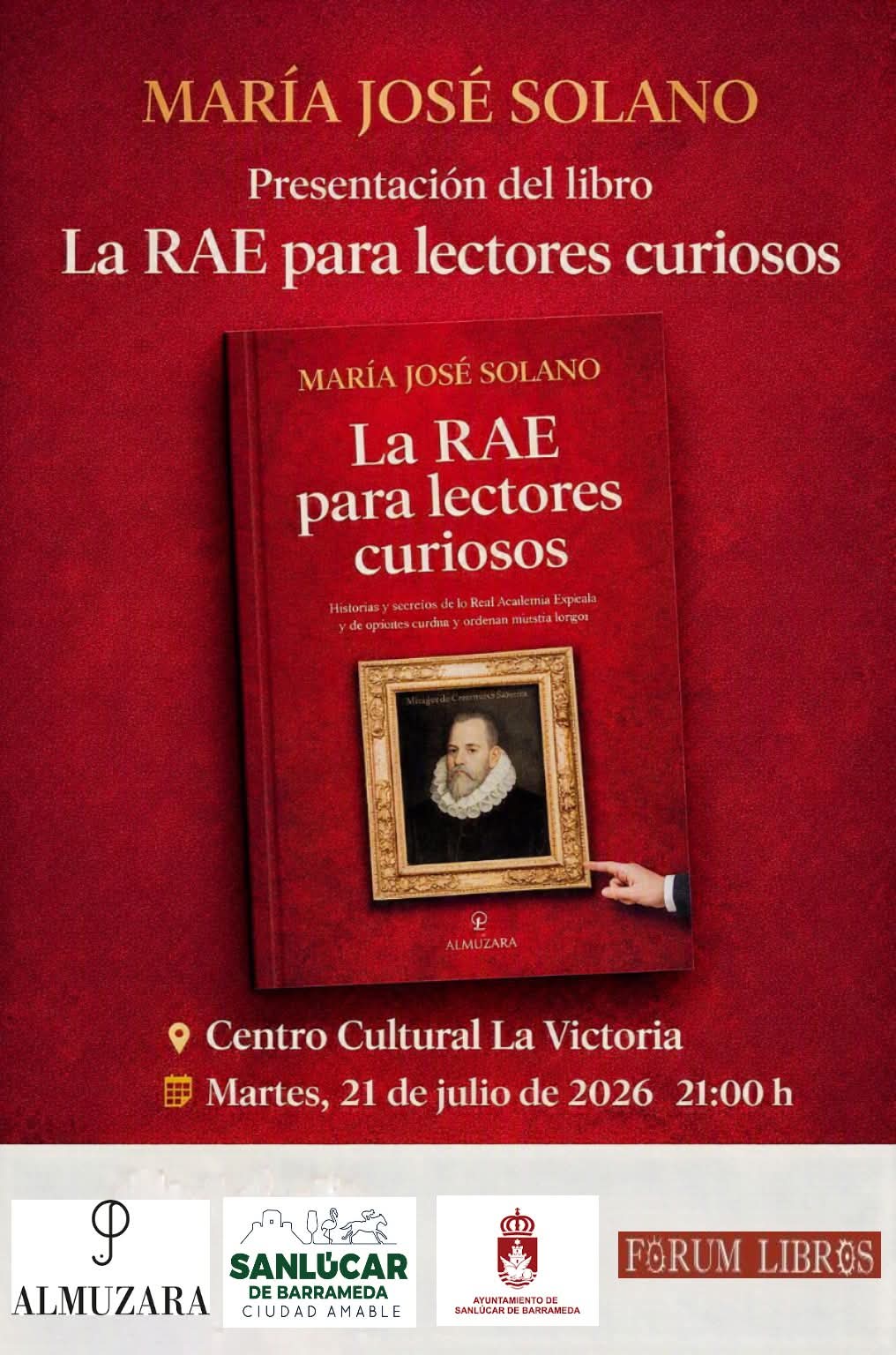 Presentación del libro 'La RAE para lectores curiosos' de María José Solano