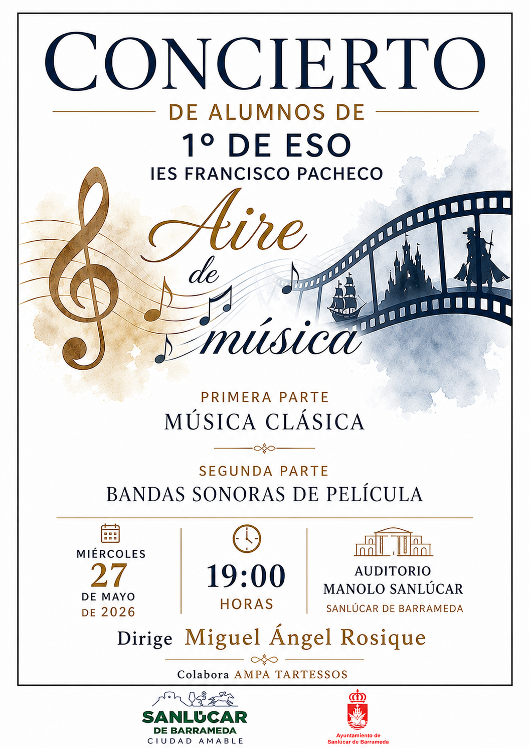 Concierto 'Aire de música' del alumnado del IES Francisco Pacheco