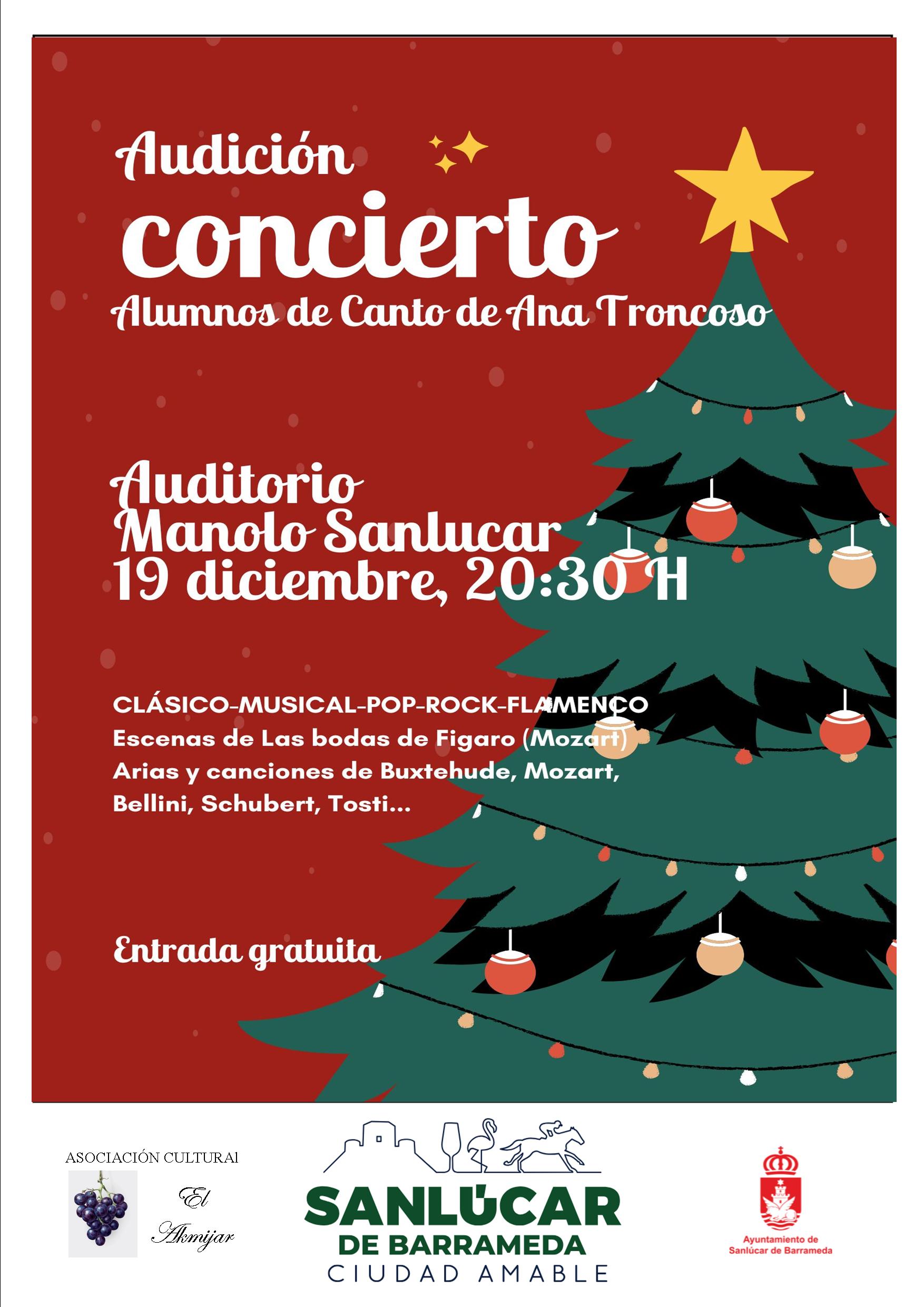 Audición concierto alumnos de canto de Ana Troncoso