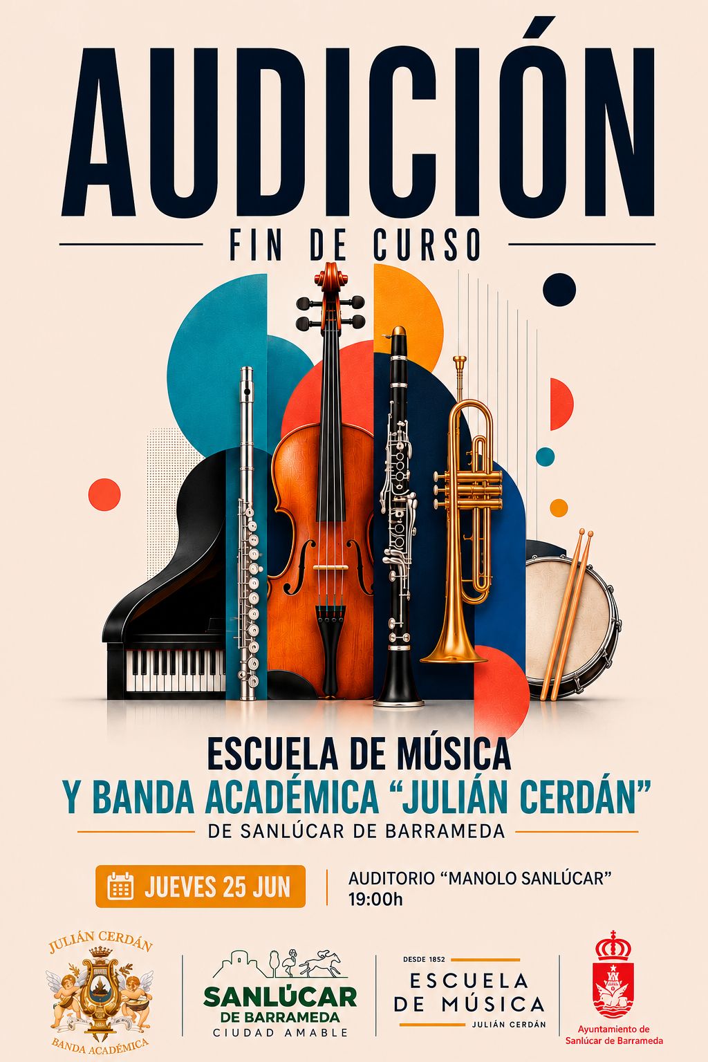 Audición Fin de Curso de la Escuela de Música 'Julián Cerdán'