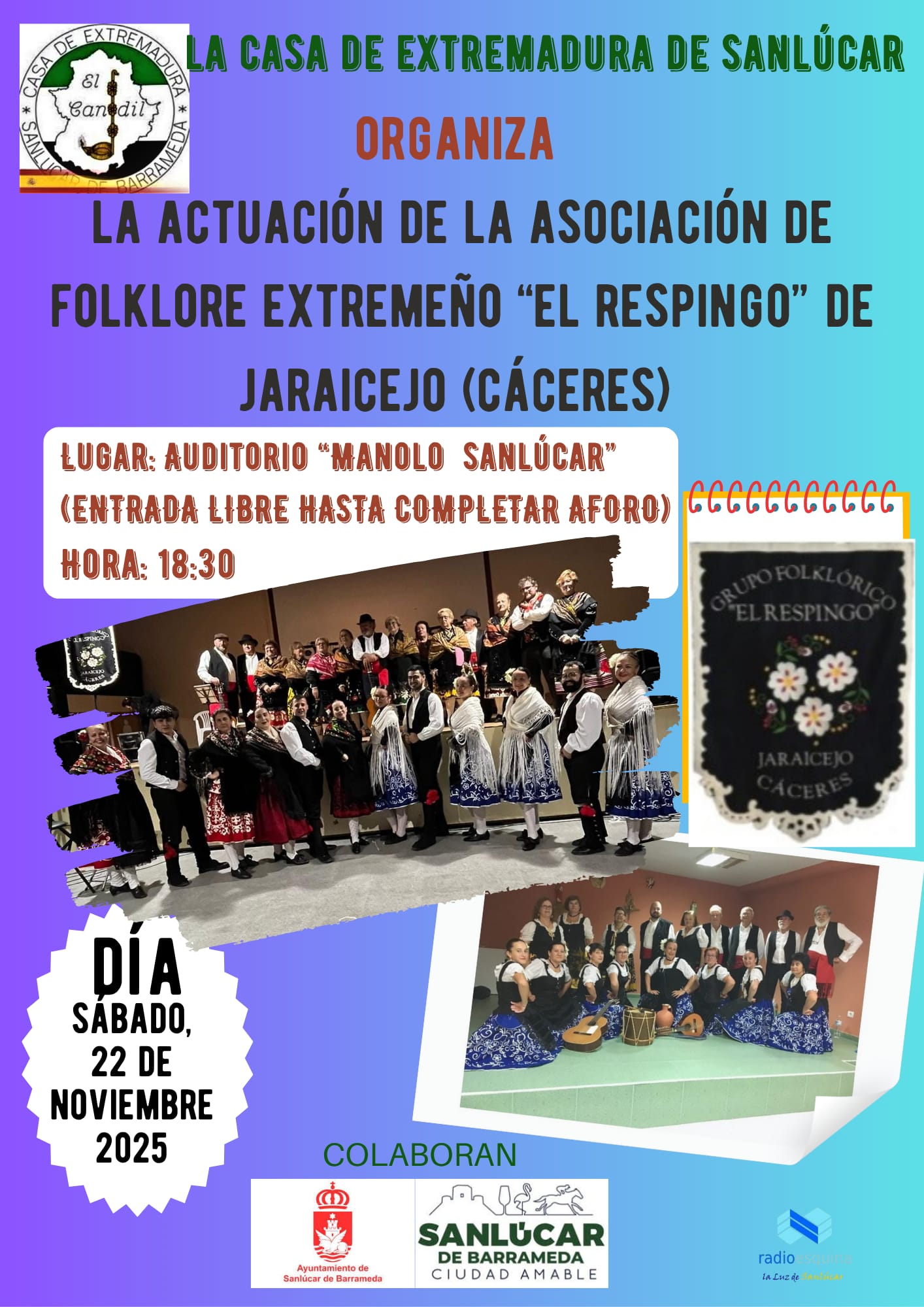 'El Respingo', Folklore extremeño de Jaraicejo