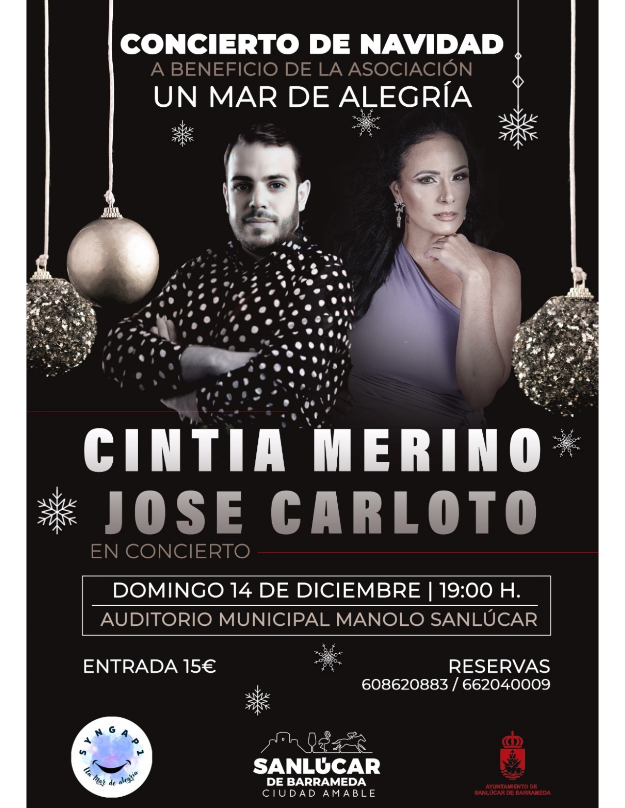 Concierto de Navidad a beneficio de la Asociación Un Mar de Alegría