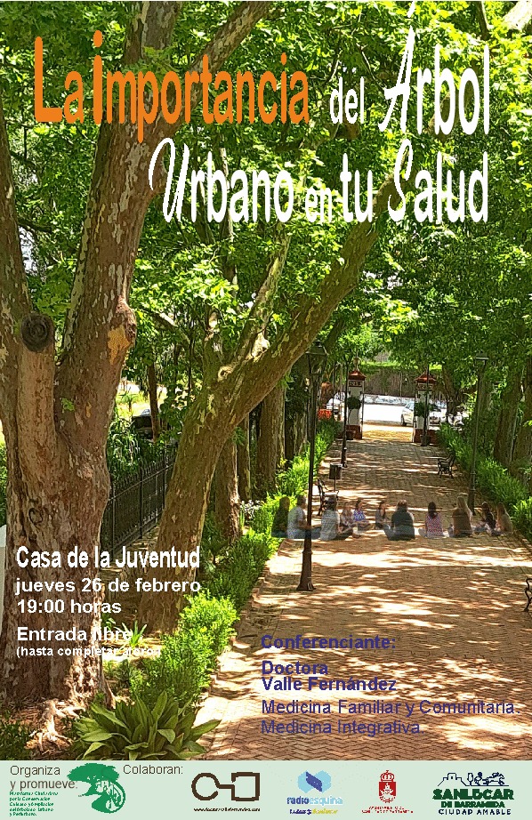 Conferencia 'La importancia del árbol urbano en tu salud'