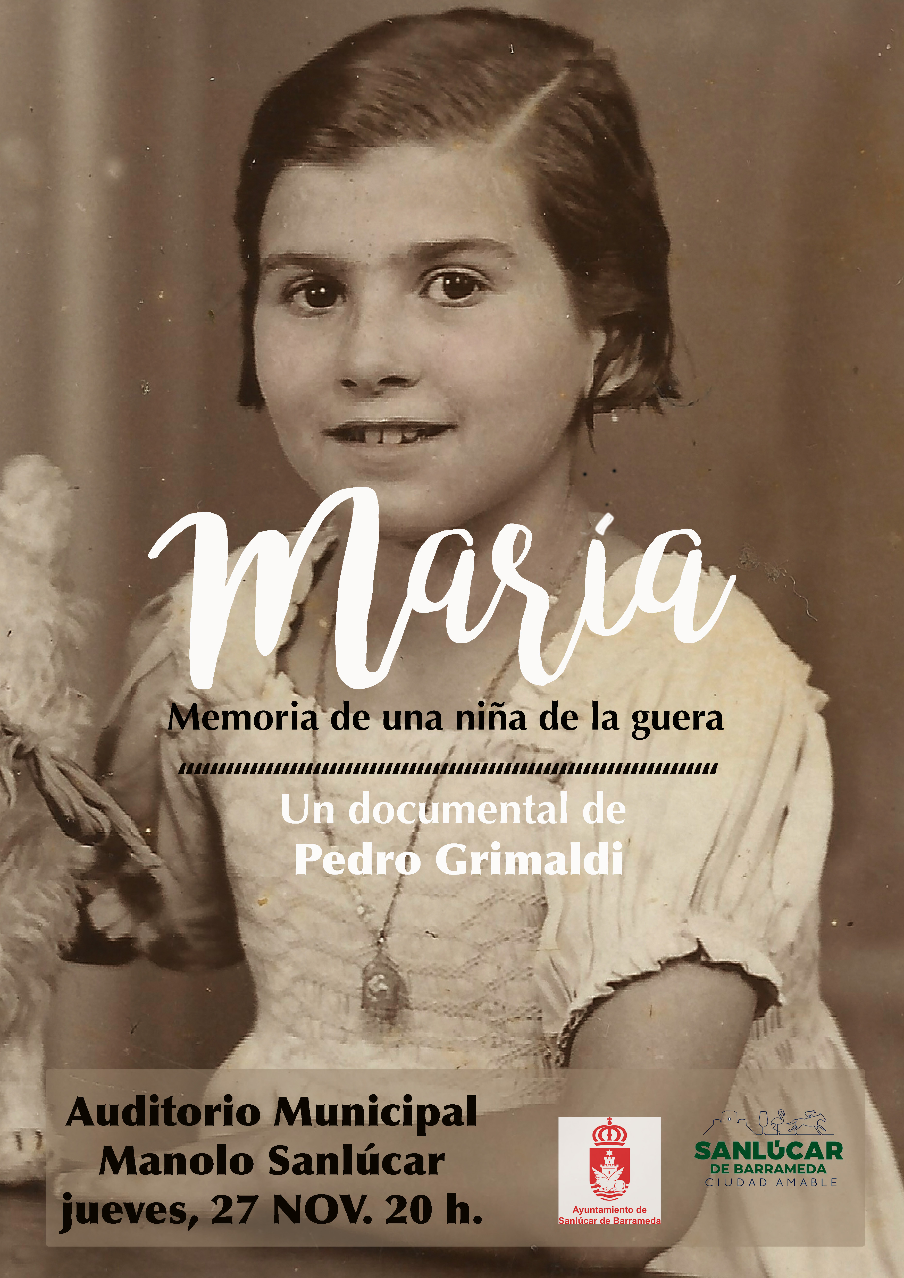 Documental 'María, memoria de una niña de la guerra' de Pedro Grimaldi