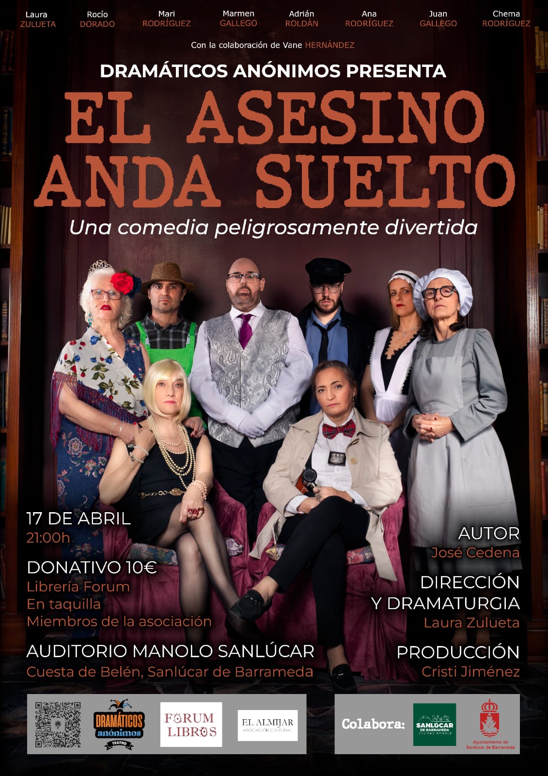 Teatro 'El asesino anda suelto'