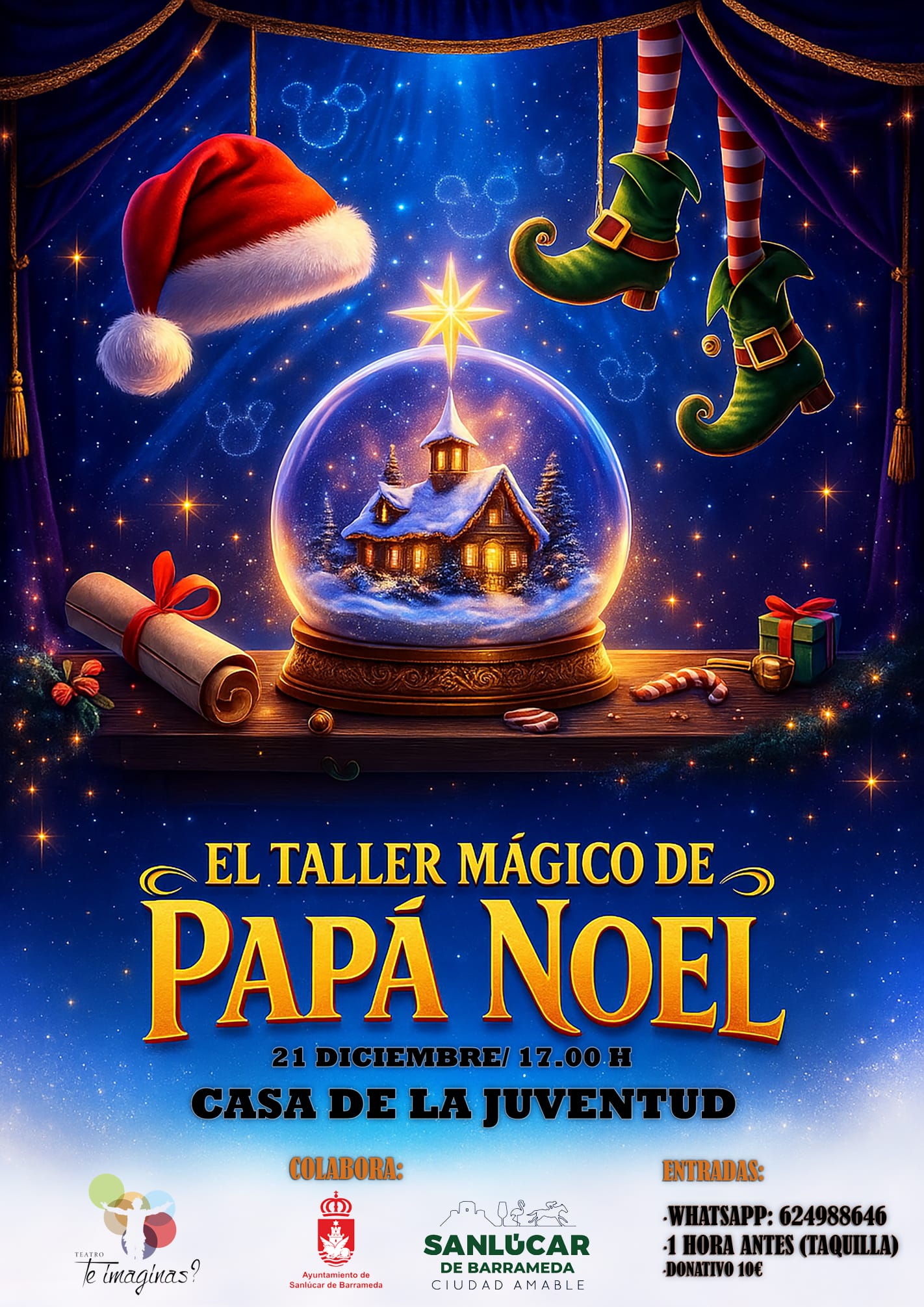El taller mágico de Papá Noel