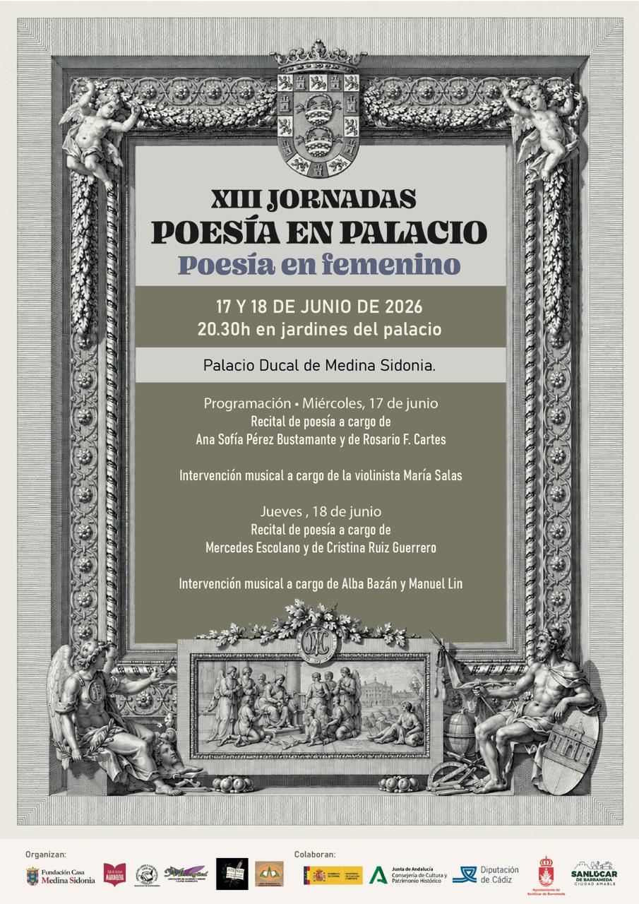 XIII Jornadas de poesía en palacio, 'Poesía en femenino'