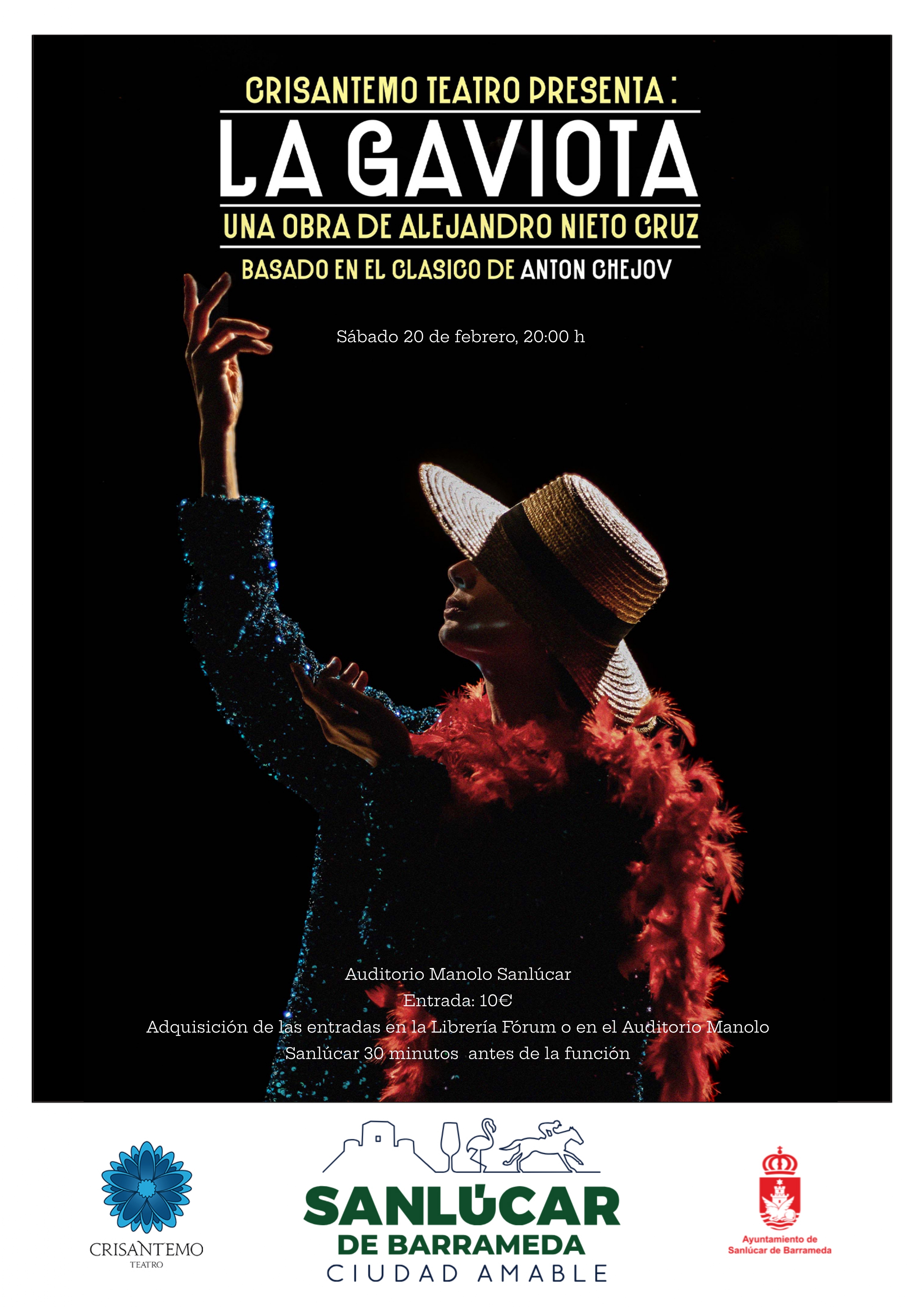 Cartel Teatro Gaviota