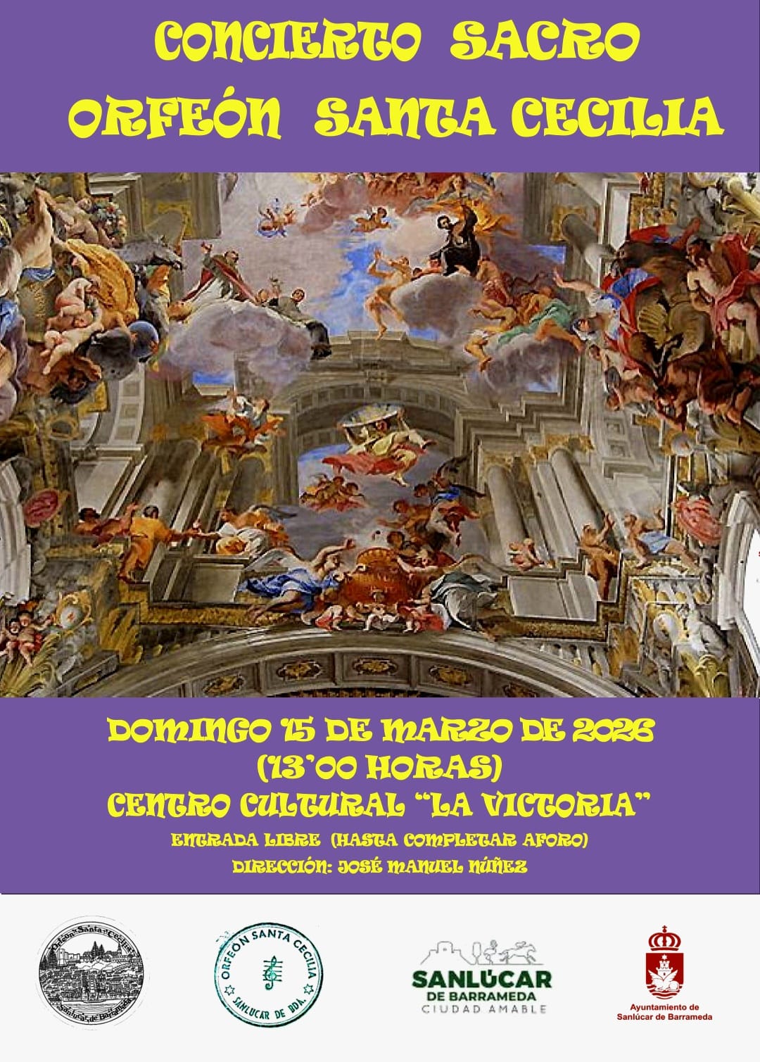 Concierto Sacro del Orfeón Santa Cecilia