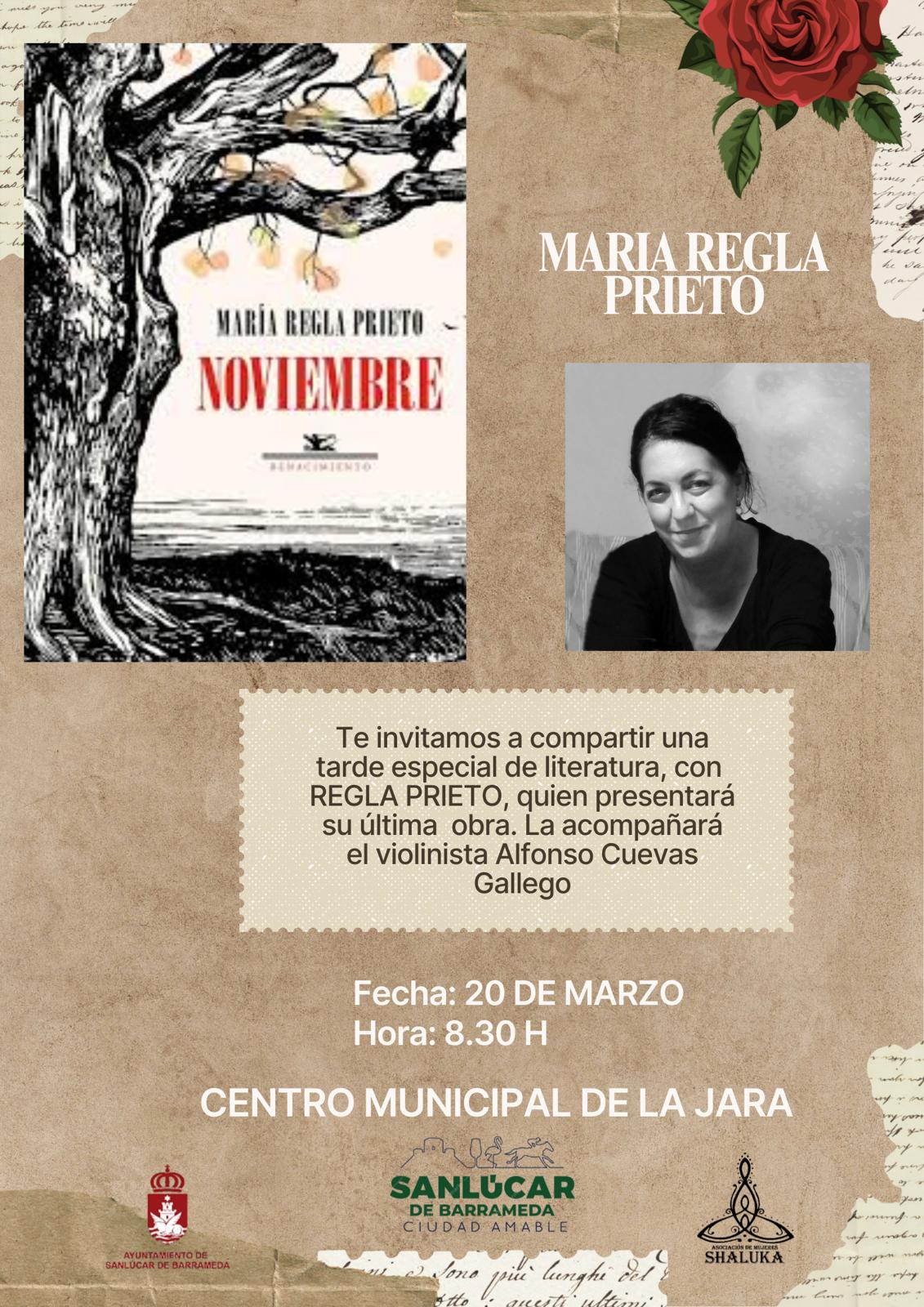 Presentación del poemario 'Noviembre' de María Regla Prieto