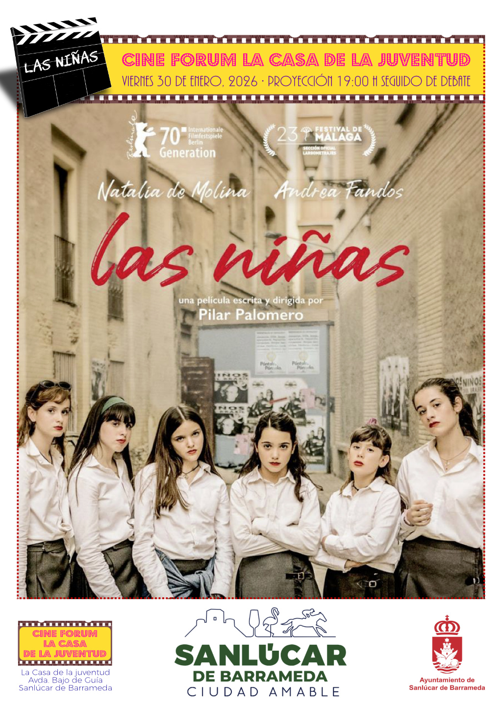 Cinefórum 'Las niñas'