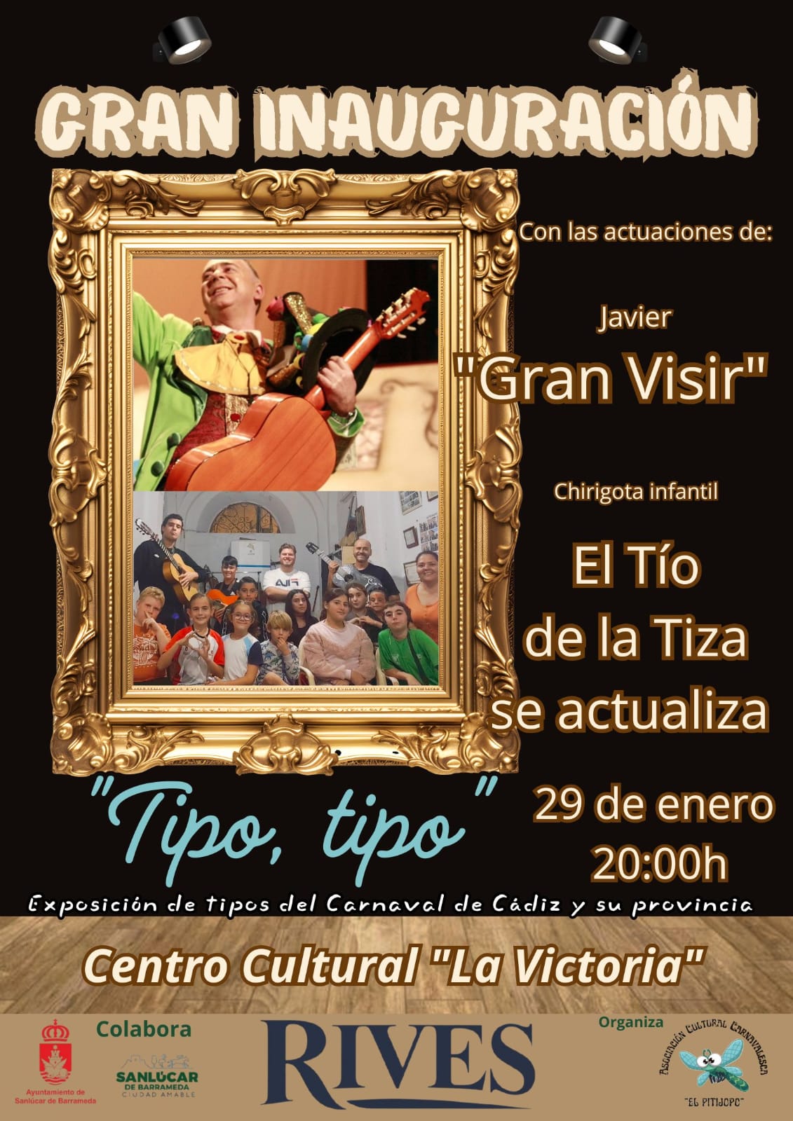 'Tipo, tipo'. exposición de tipos del carnaval de Cádiz y su provincia