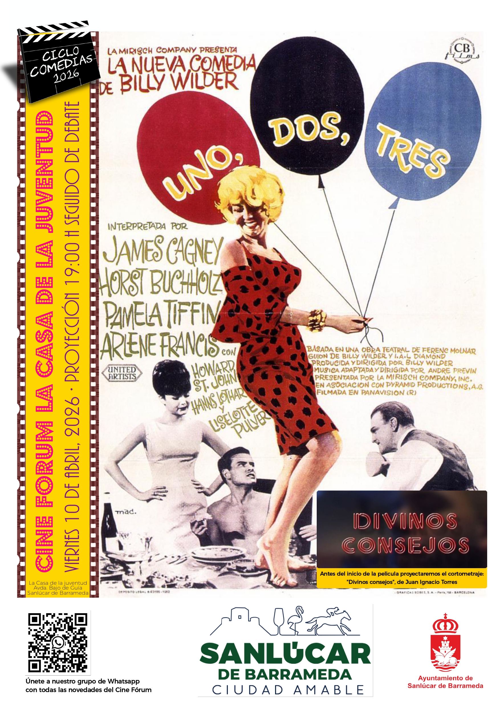 Cinefórum: 'Uno, dos y tres'