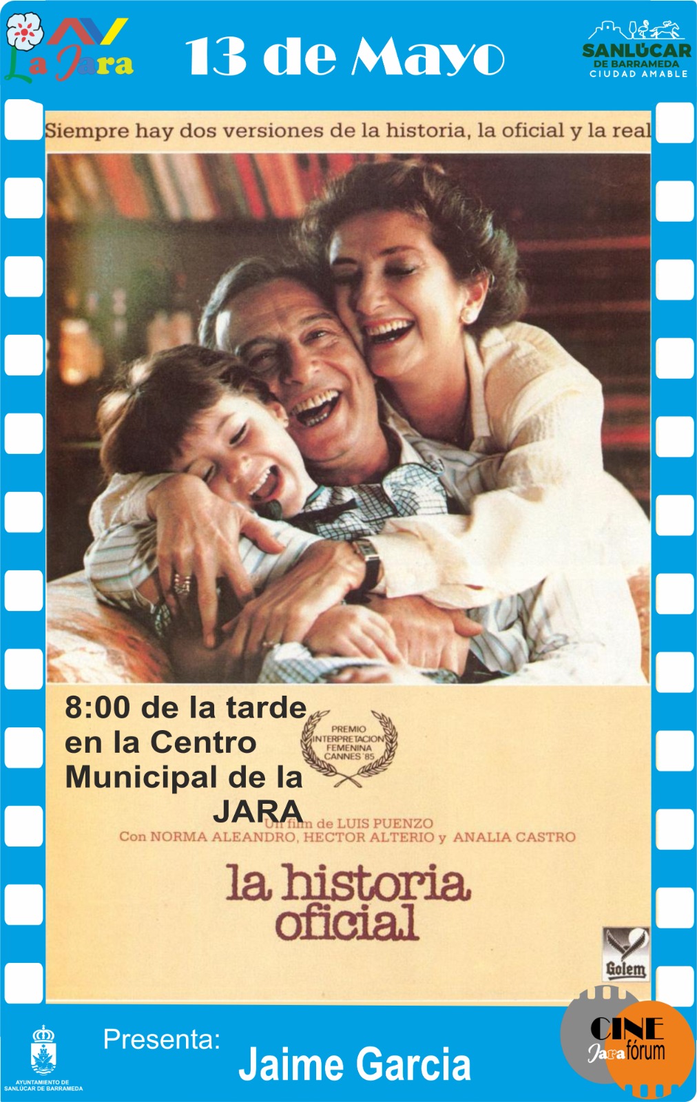 Cinefórum 'La historia oficial'