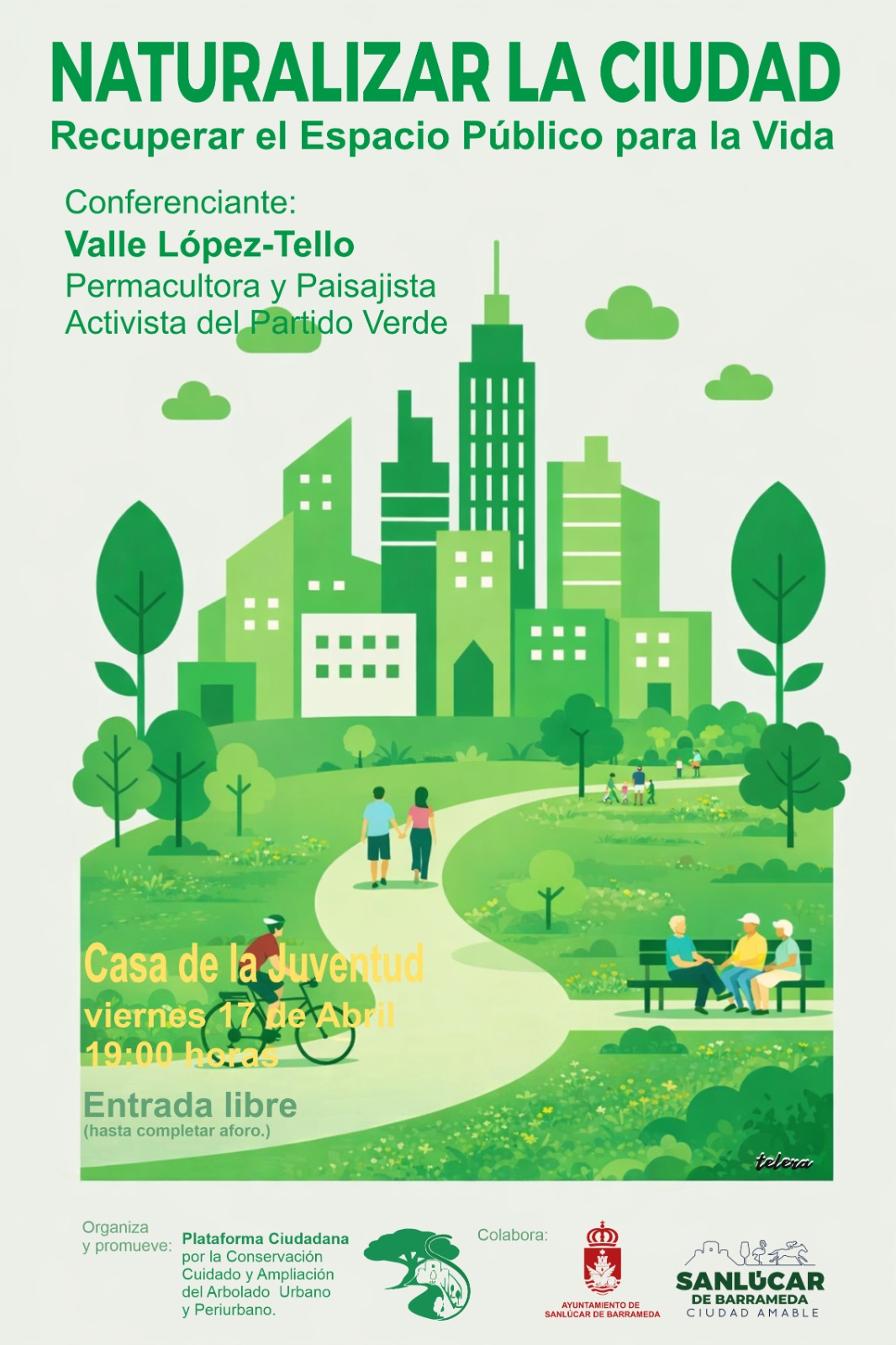 Conferencia 'Naturalizar la ciudad'