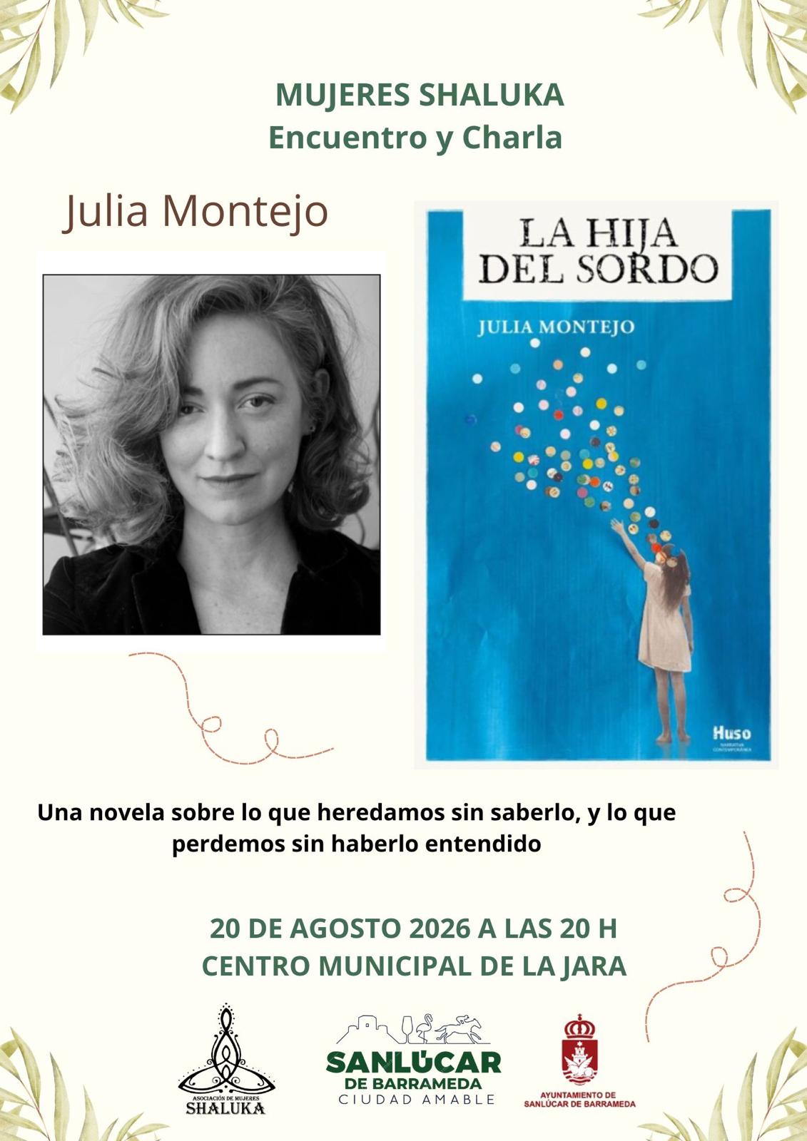 Encuentro y charla con Julia Montejo