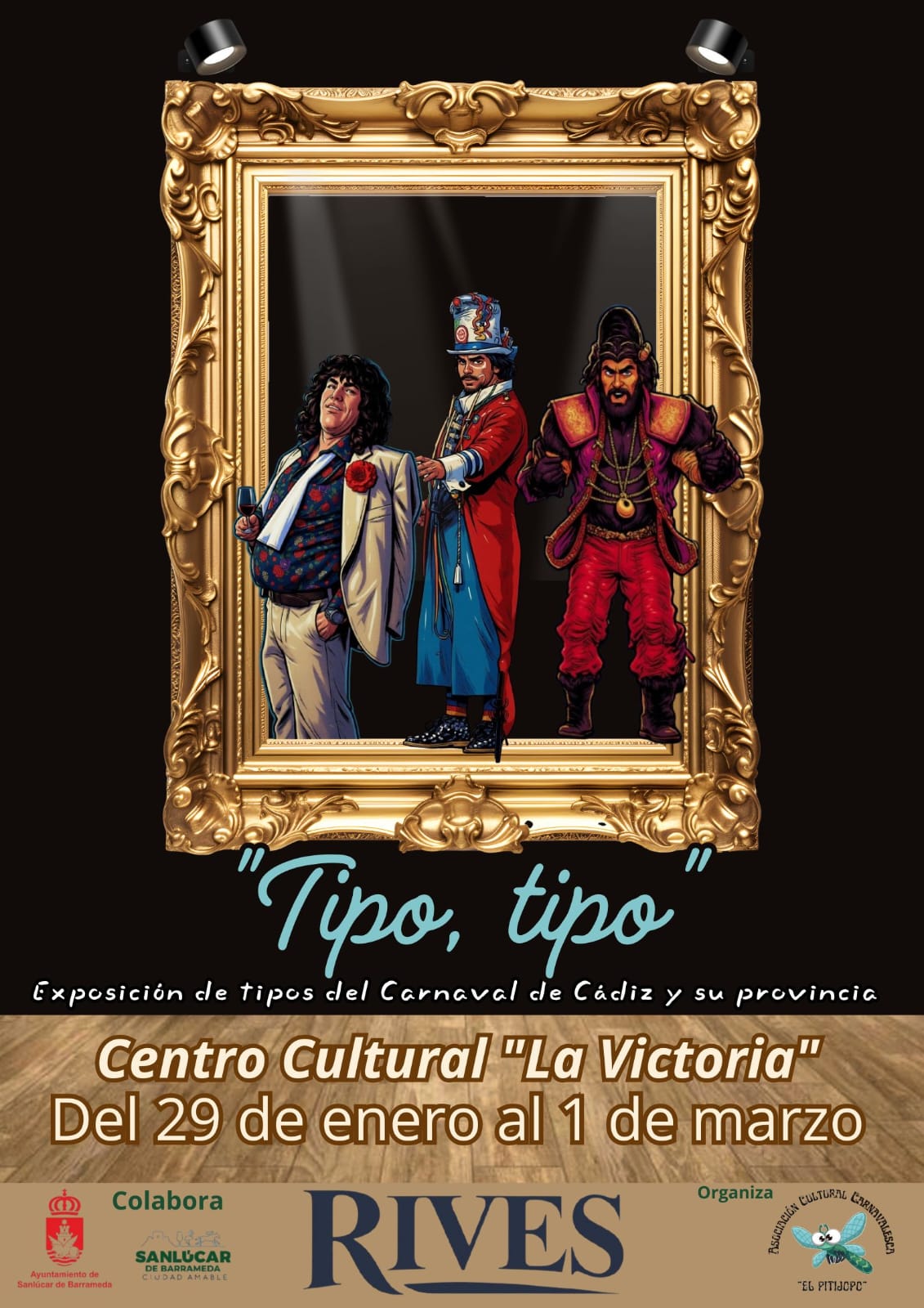 'Tipo, tipo'. exposición de tipos del carnaval de Cádiz y su provincia