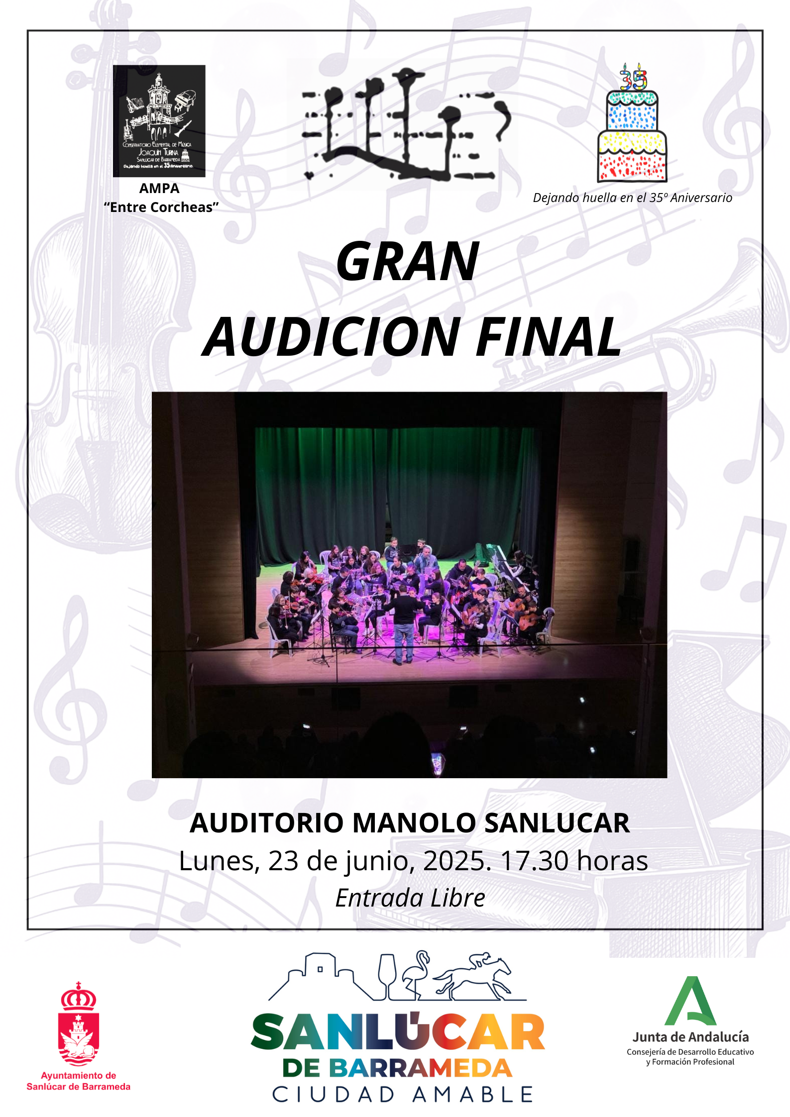 Gran Audición final del Conservatorio Joaquín Turina