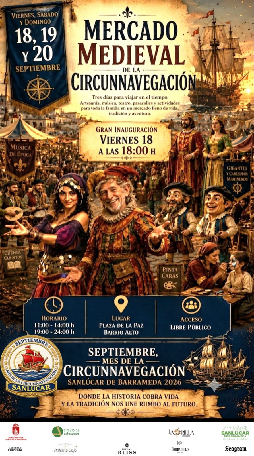 Mercado Medieval de la Circunnavegación