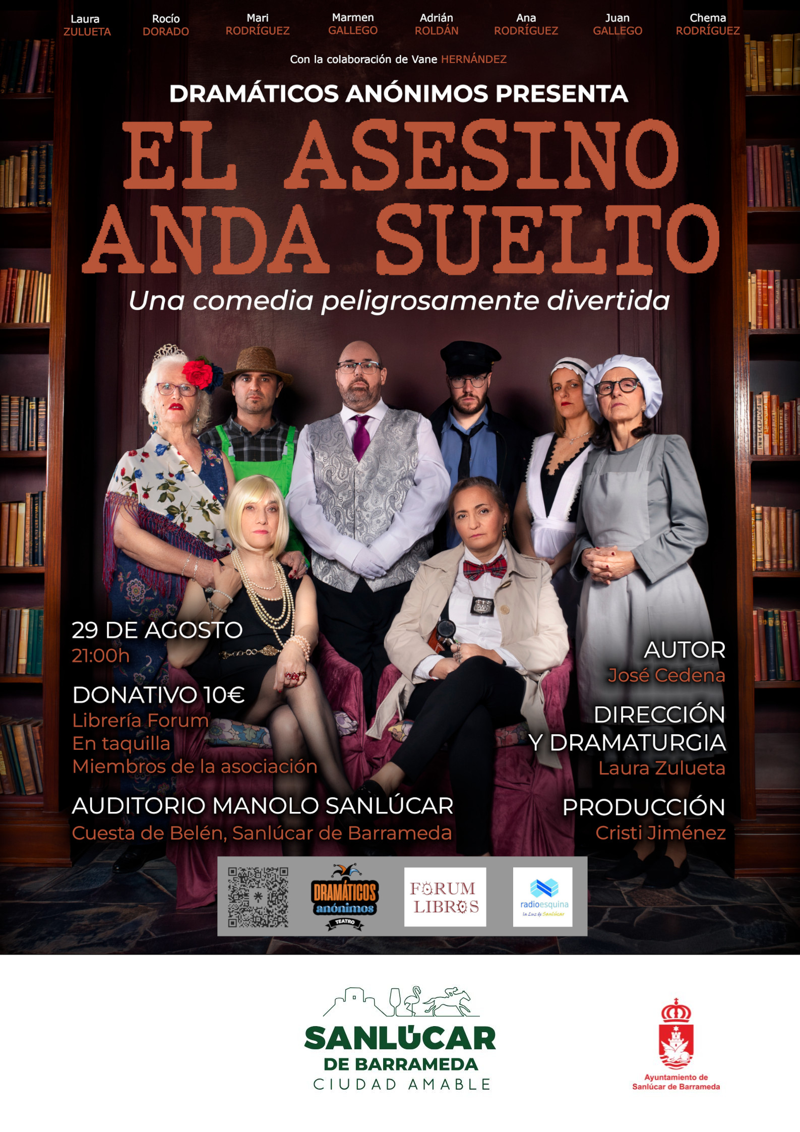 Teatro 'El asesino anda suelto'