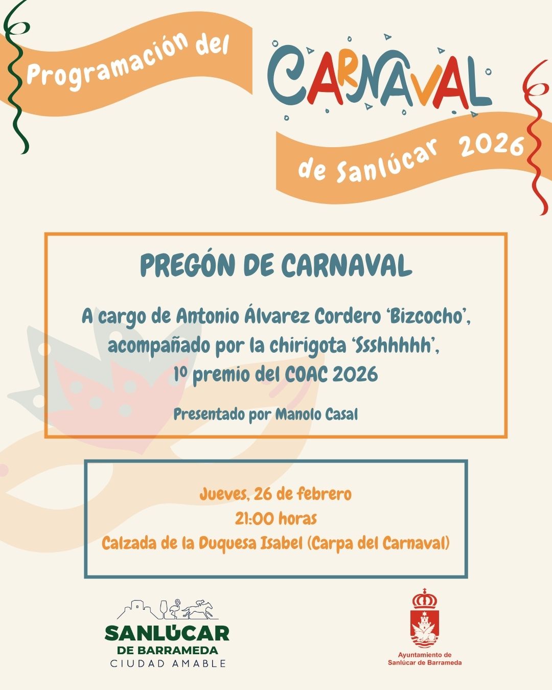 Pregón del Carnaval