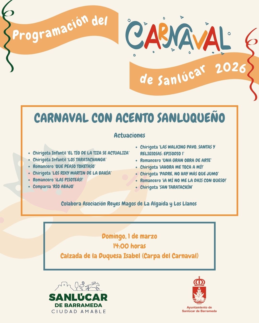 Carnaval con acento sanluqueño