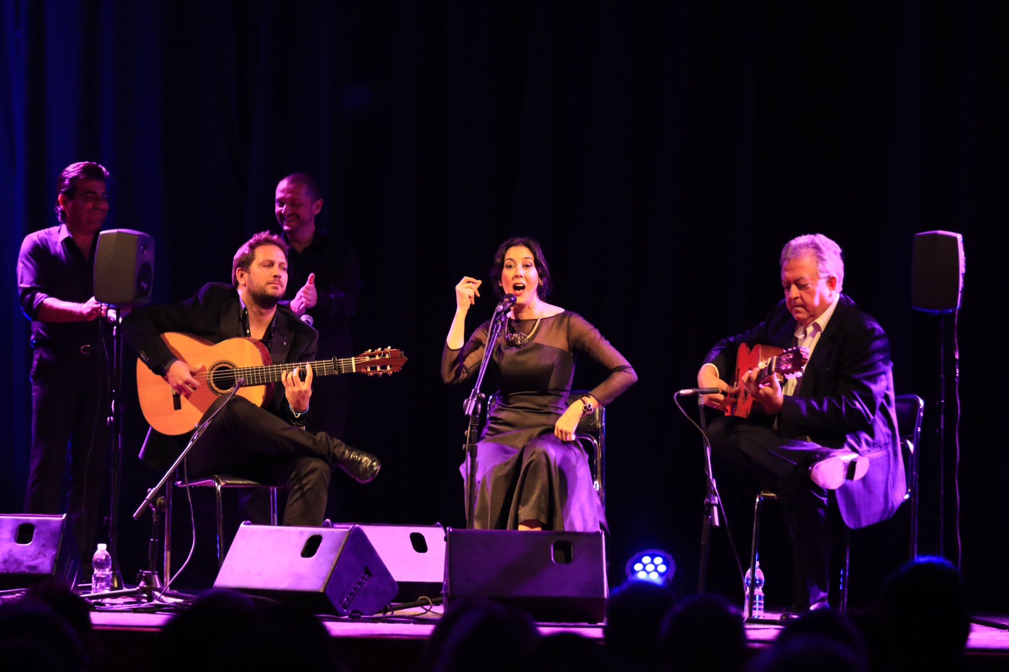 Laura Vital en su concierto 'Tejiendo Lunas' (foto: Nicolás García)