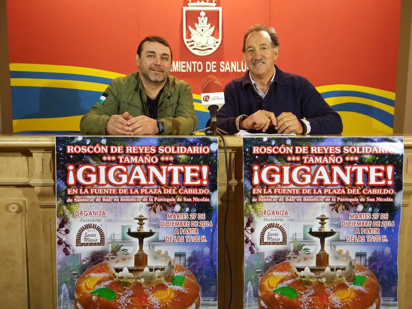 La pastelería Horno Santa María elaborará el roscón de reyes gigante y solidario (foto: Mariqui Romero)